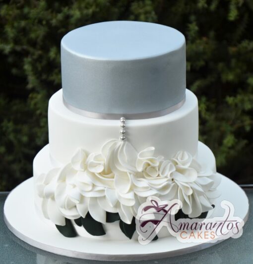 Three Tier Cake - WC121 - Wedding Cakes Melbourne