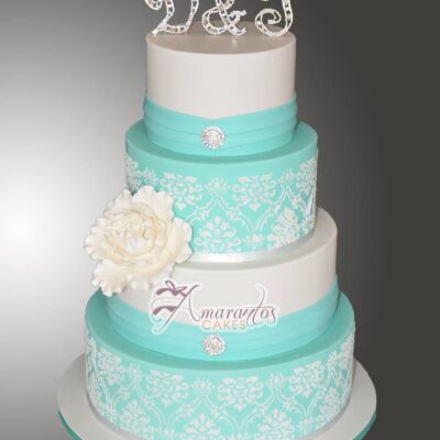 Four tier Wedding Cake WC45