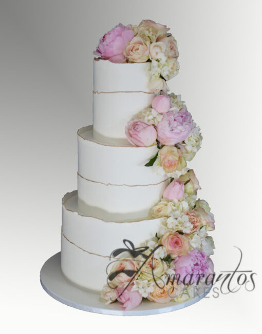 Six tier Wedding Cake - WC46