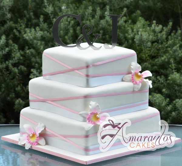 Three Tier Cake - Amarantos Cakes Melbourne